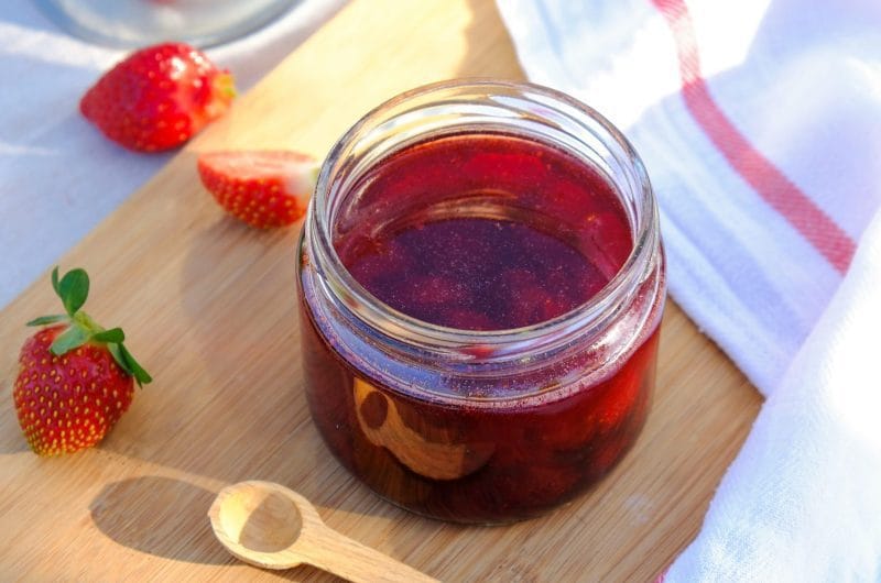 Simple Strawberry Coffee Syrup Recipe (Make it in under 20 minutes)
